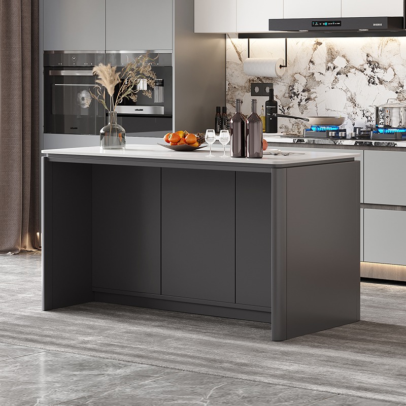 خزانة جزيرة المطبخ، ضوء فردي،  - مراجعة Kitchen Island Baking Table وسعره